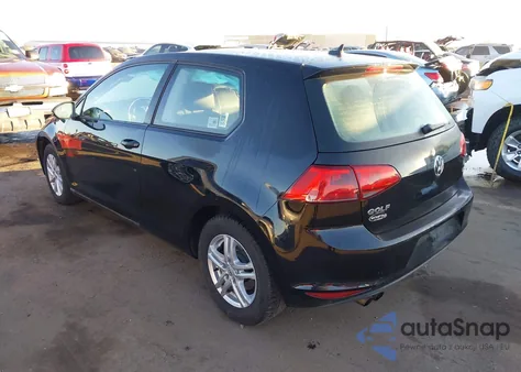 2015 Volkswagen Golf Tsi S 2-Door from USA, damaged, VIN 3VW817AU1FM098162